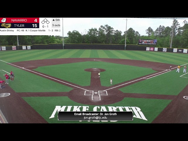 TJC Baseball vs Navarro Bulldogs