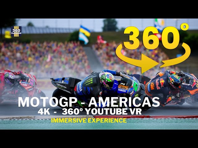 🏁🔥 FEEL THE SPEED — MotoGP -- Yamaha (Americas)™  IN 360º 4K! 🔥🏁