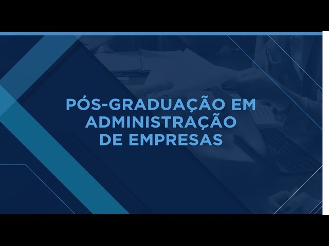 Postgraduate Degree in Business Administration - Coordinator Hélio Arthur Reis Irigaray