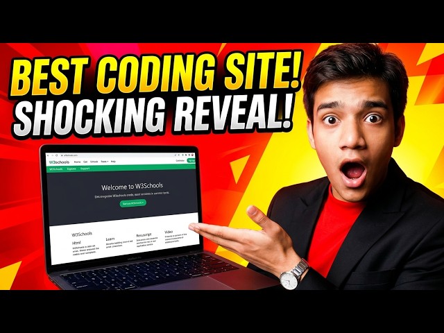 W3Schools Full Tutorial for Beginners 2026 | Learn HTML CSS JavaScript Step by Step