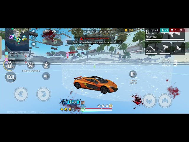 New bug allowing you to go underground in the updated Free Fire 2026 game.