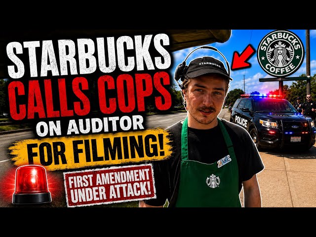 “Can’t film Starbucks it’s against policy”—cops called 