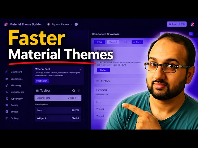 How to Theme Angular Material Faster (Built-in Themes + Undo + Export)