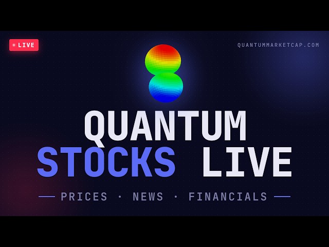 IONQ • RGTI • QBTS • QNT Live 🔴 Quantum Stock Prices, News & Charts 24/7
