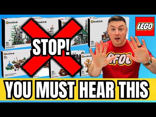 STOP! Do NOT Buy Any Lego BRICKLINK DESIGNER PROGRAM Sets Until You Watch This