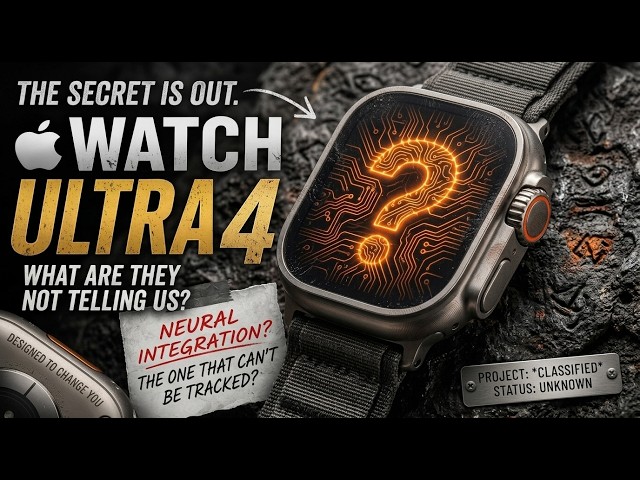Apple Watch Ultra 4 – 3+ Day Battery?! New Features & BIG Upgrades