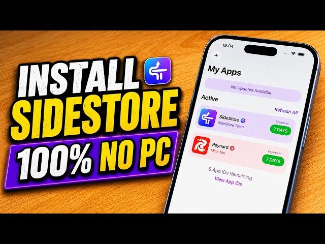SideStore No PC Guide: Install SideStore on iOS Without a Computer