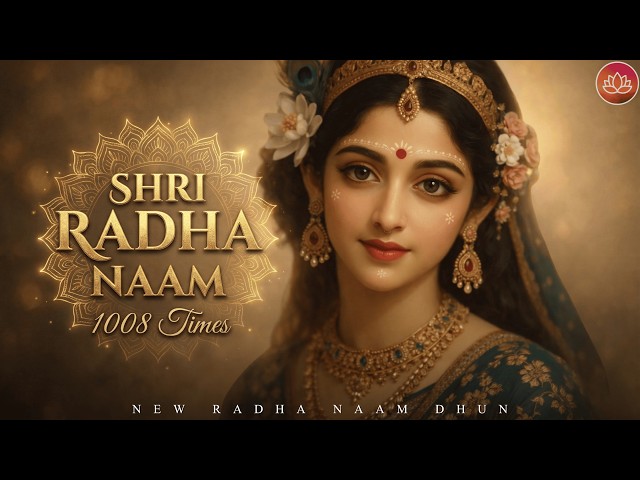 Radha Radha Naam Track 2 | 1008 Times | अखंड श्री राधा नाम जप | Radha Naam Dhun for Bhakti & Prem