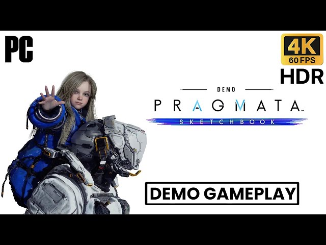 Pragmata Sketchbook Demo Gameplay Walkthrough [4K 60FPS HDR PC]