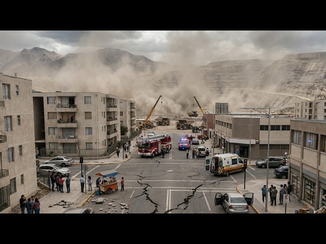 Massive Earthquake Hits Chile! M6.9 Quake in Calama Leaves 27,000 Homes Without Power