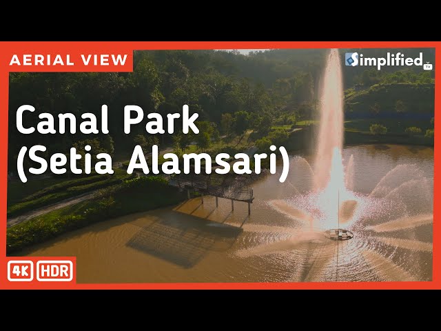 Canal Park (Setia Alamsari), Bangi | Drone view in 4K 60FPS HDR