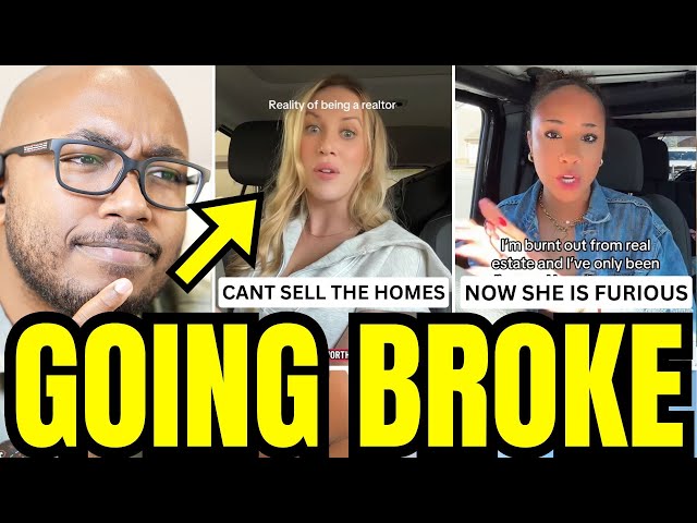 Real Estate Agents Are QUITTING After Not Selling Homes