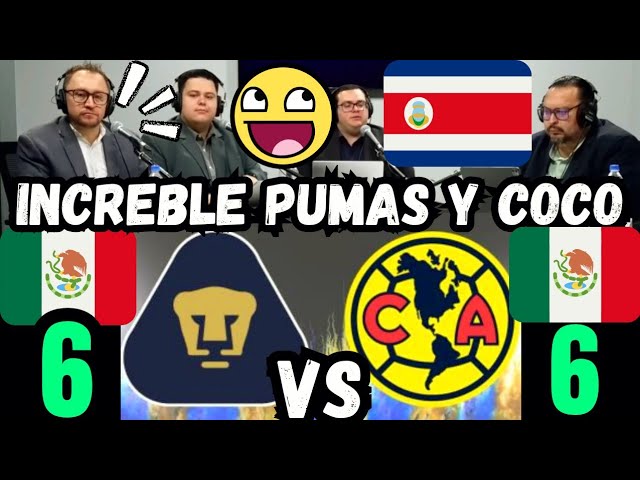 Costa Ricans are amazed by Pumas vs. America! They can't believe the incredible game played by Pu...