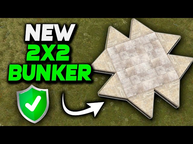 New BUNKER 2X2 In Rust | Rust Base Design 2025