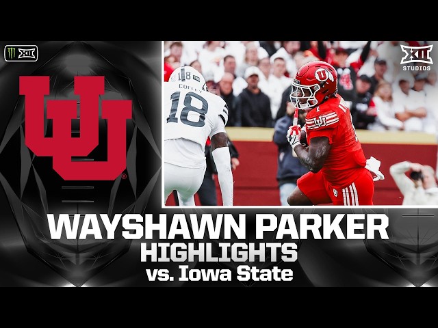 Wayshawn Parker 3 TD Day vs. Iowa State | 2026 Monster Energy Big 12 Football