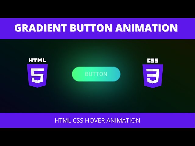 How to create linear gradient button ▫️|| On hover Animation | Cool Coding Tamil