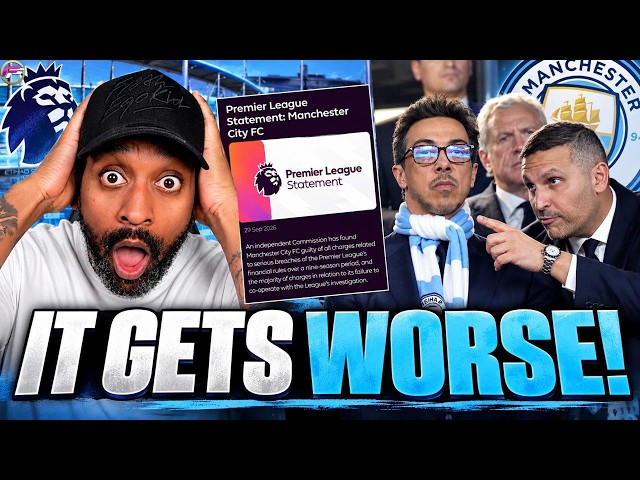 MAN CITY OFFICIALLY GUILTY! 🤯 | PREMIER LEAGUE RELEASE STATEMENT 😳