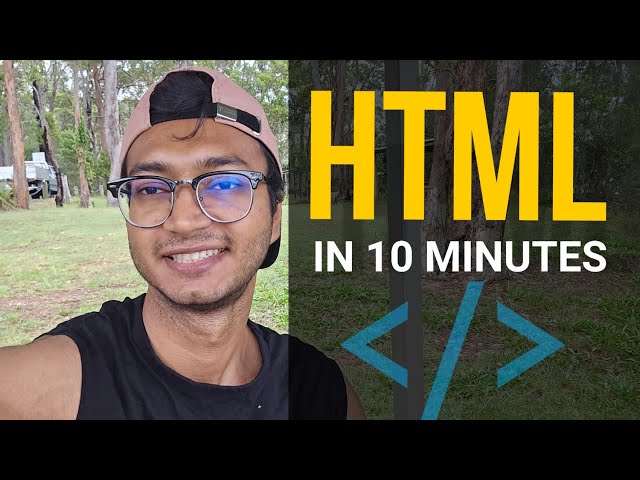 Learn HTML in 10 Minutes | Beginner Tutorial