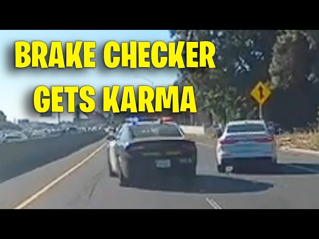 Drivers Lesson USA & Canada - Bad drivers, Driving fails, Road Rage, Brake Check 2026 #459