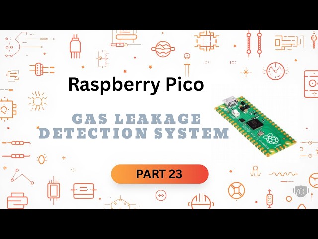 Leakage Detection System using MQ2 Sensor | Raspberry Pi Pico Project Gas leak Detection |Fire Alarm