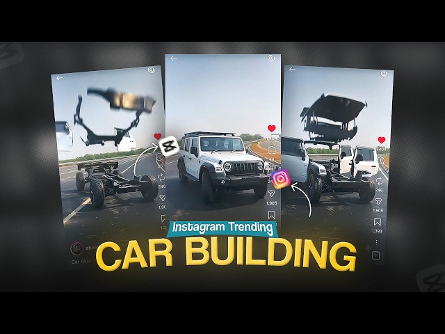 How to Create AI Car Building Effects in Mobile | Instagram Trending Ai Car Building 🔥