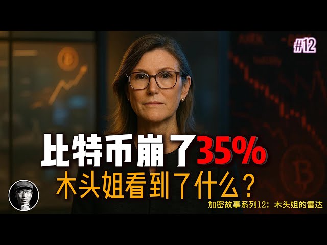 比特币暴跌35%全网恐慌！木头姐Cathie Wood坚持120万美元预测背后看到了什么？| 加密故事 | 加密星球
