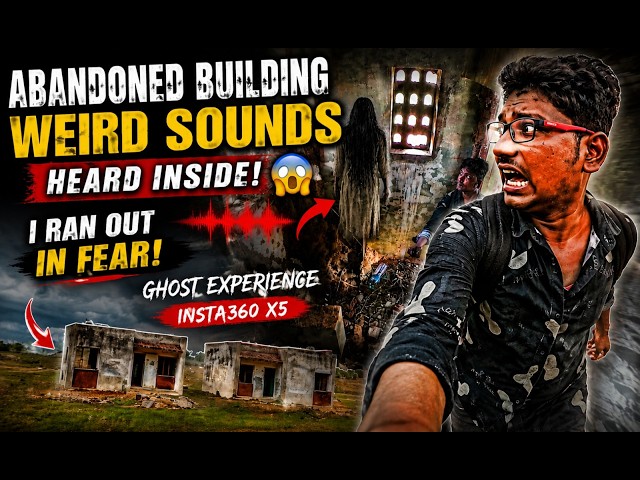 As I entered the abandoned building, I heard an unexpected, terrifying sound! 😱#360video