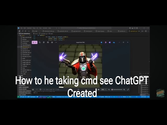 Created Chatgpt Python Script 🤖 Part - 1
