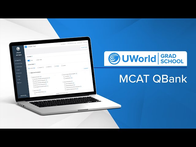 Getting Started with the UWorld MCAT QBank
