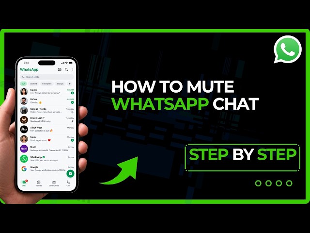 How to Mute WhatsApp Chat | Step-by-Step Guide 2026
