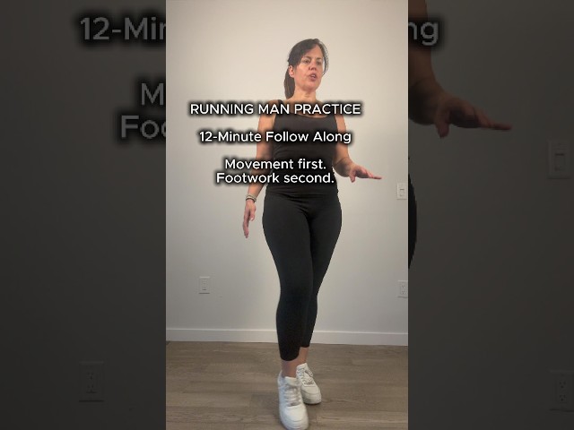 Running Man Practice Session | 12-Minute Shuffle Dance Follow-Along