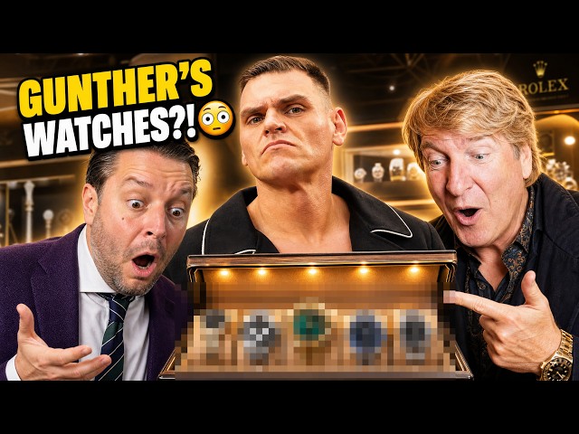 WWE Star Gunther shows us his INSANE Watch Collection! 😳
