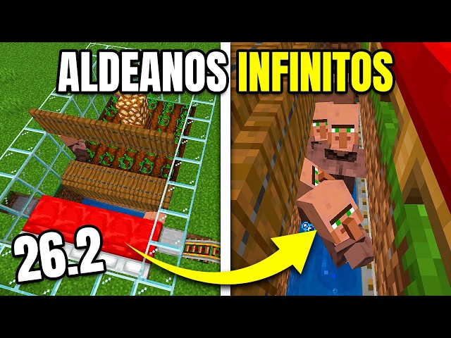 How to Build a Villager Farm - Minecraft Java 26.2