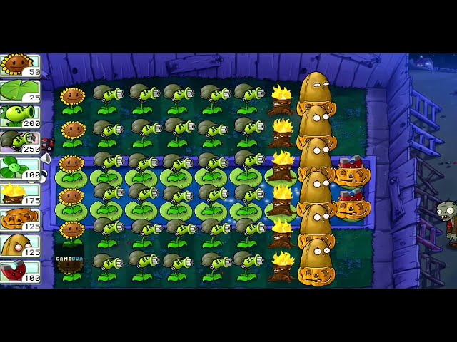 Plants vs. Zombies Survival Fog - Mod Gameplay Walkthrough (iOS, Android)