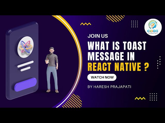 Toast Android Message In React Native | Toast Message | React Native Tutorial In Hindi #31