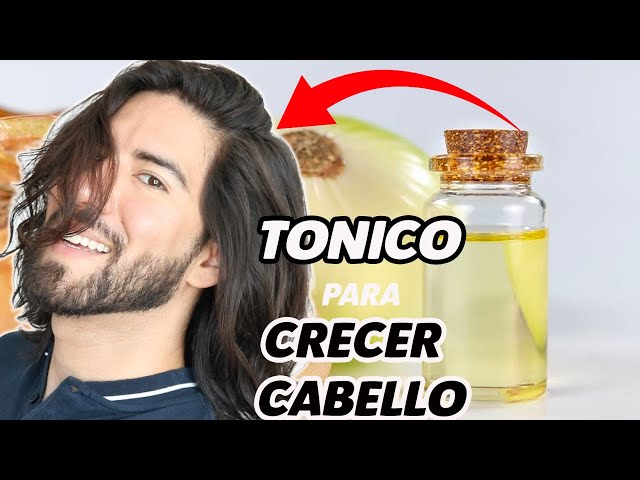 TONICO de CEBOLLA para hacer CRECER el CABELLO - J.M. Montaño