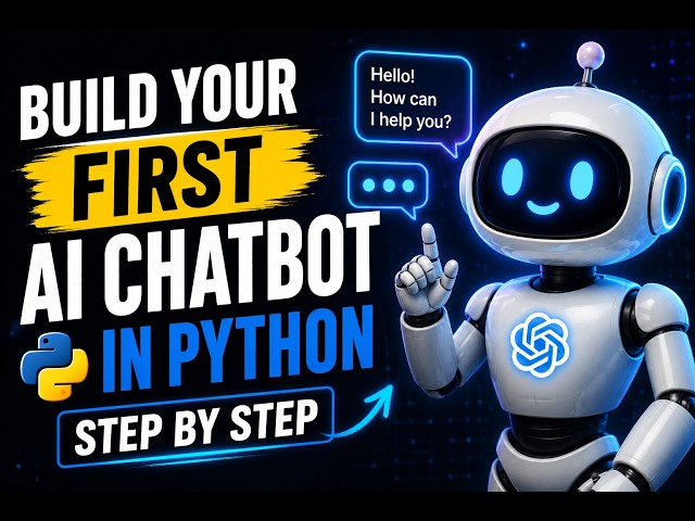 How to build an AI chatbot using Python - #artificialintelligence #genai #chatgpt #python #viral