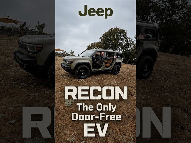 Jeep's Recon Is The First Door-Free Open-Air EV | Wrangler-light?