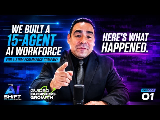 We Built a 15-Agent AI Workforce for a $15M eCommerce Company—Here's What Happened