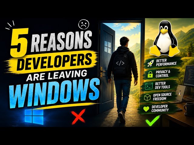 5 Reasons Developers Are Leaving Windows