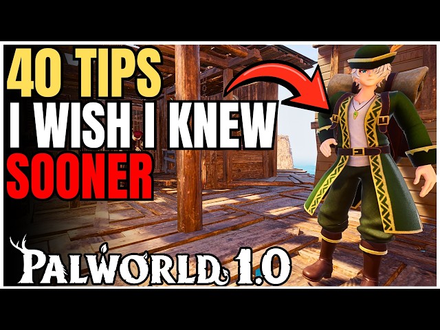 40 Palworld 1.0 Tips I Wish I Knew Sooner! Base Tips, Breeding Tips, & More