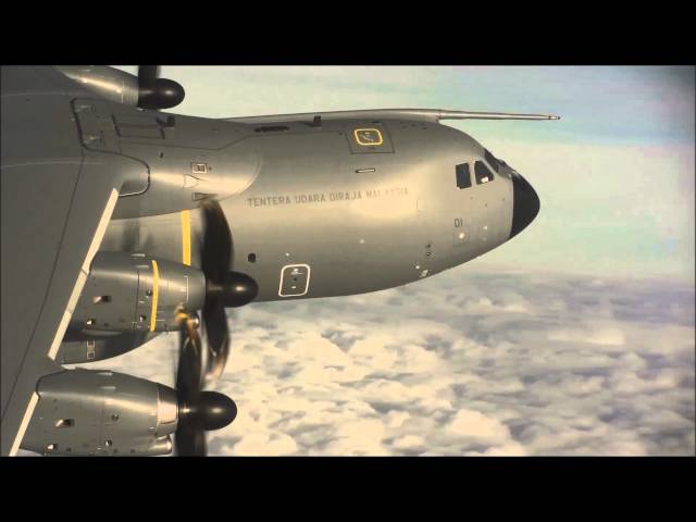 Rentaka: First RMAF Airbus A400M Malaysia Maiden Flight