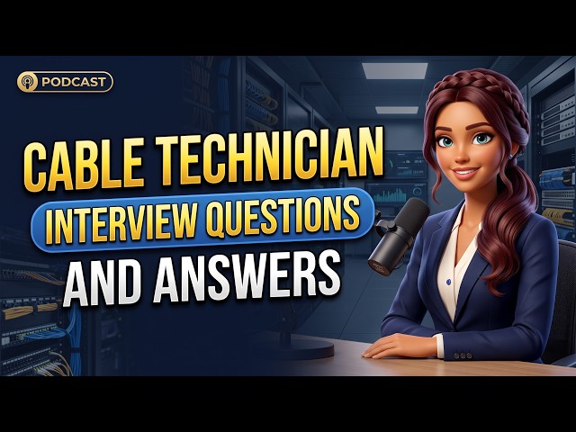 Cable Technician Interview Questions and Answers