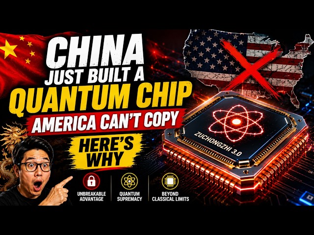 China Just Built A Quantum Chip America Can't Copy — Here's Why
