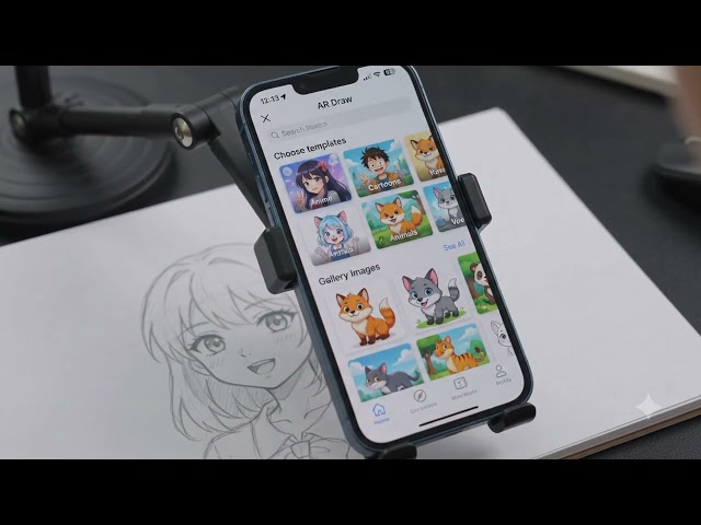 Turn Your Phone Into an AR Drawing Projector! 🎨📸