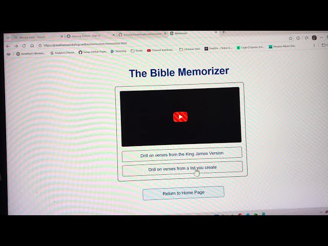 Bible Memorizer