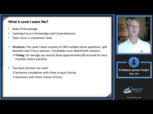 Introduction to the Level I CFA® Program