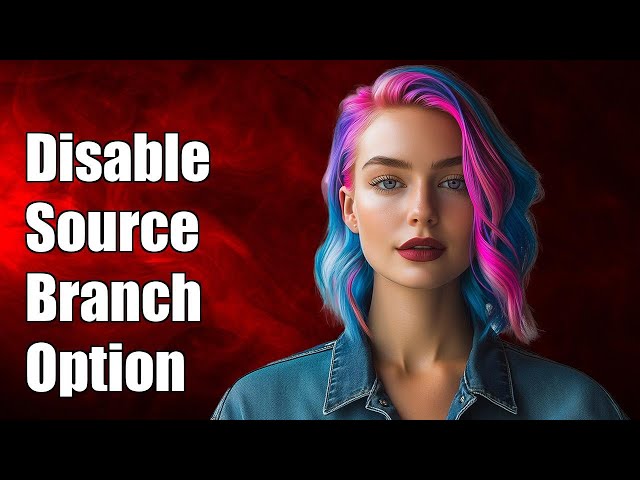 How to Disable 'Remove Source Branch' Default Option in Git Pull Requests