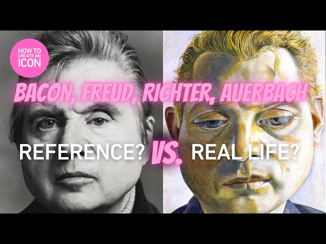 Ep 26. Paint from life or reference? Comparing the methods of Freud, Bacon, Richter and Auerbach