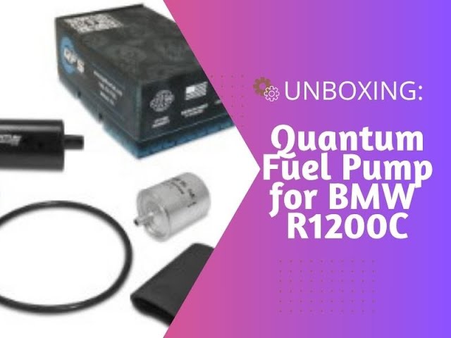 Unboxing Quantum QFS Fuel Pump for BMWR1200c